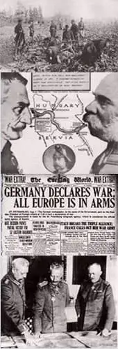 Mapa Conceptual: Primera Guerra Mundial: Entrada en acción : Alianzas Militares | Sitio Web Oficial mapaconceptual.com.es