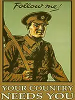 Propaganda en la Primera guerra mundial - Cartel 3 | Mapa Conceptual | Sitio Web Oficial mapaconceptual.com.es