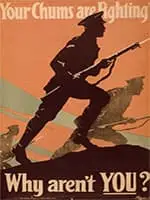 Propaganda en la Primera guerra mundial - Cartel 4 | Mapa Conceptual | Sitio Web Oficial mapaconceptual.com.es
